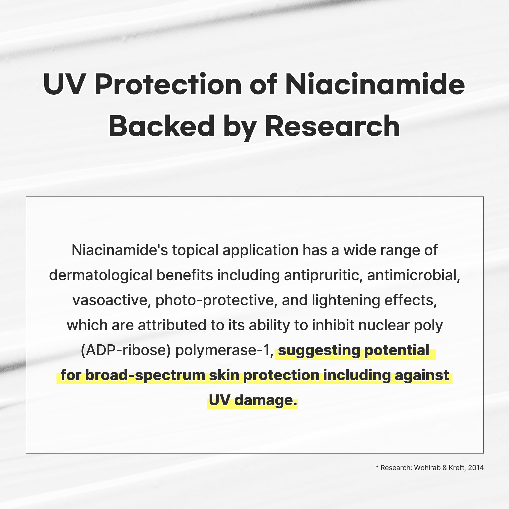 B3 Niacin Sunscreen