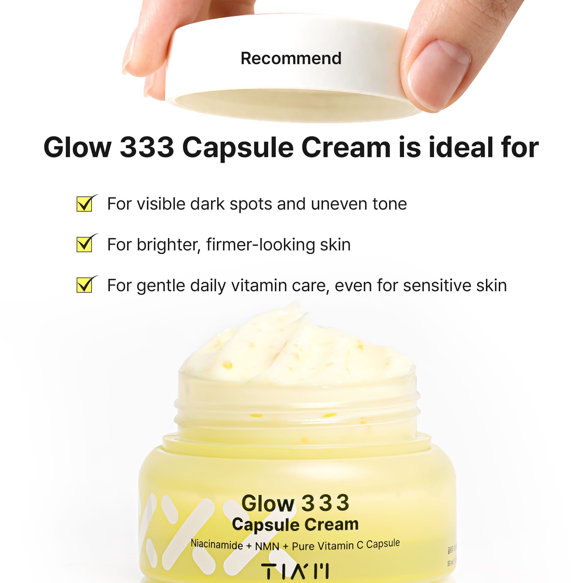 Glow 333 Capsule Cream 50ml