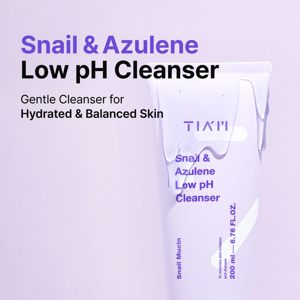 Snail & Azulene Low pH Cleanser