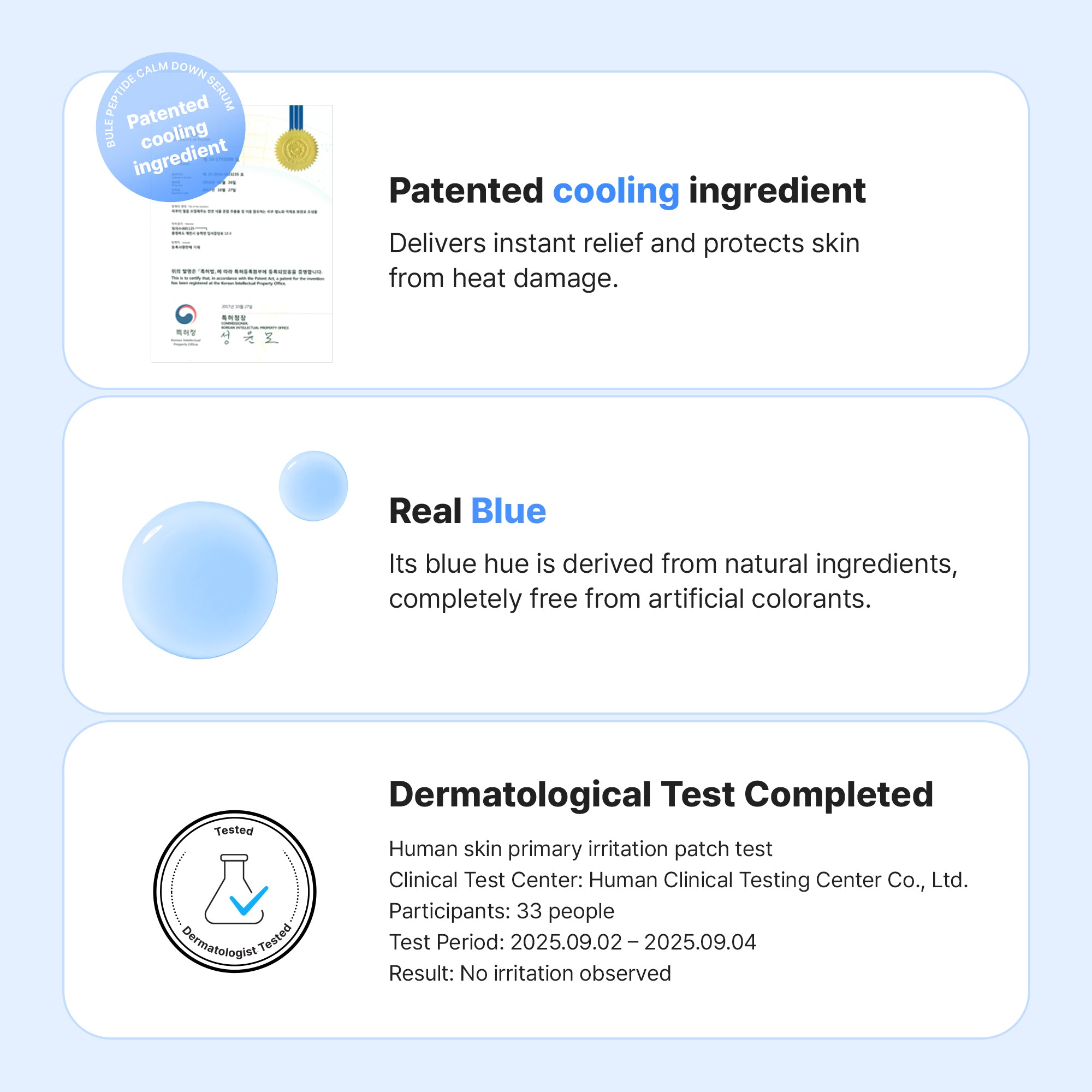 Blue Peptide Calm Down Serum 30ml