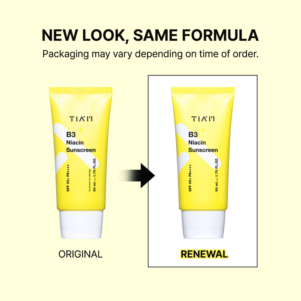 B3 Niacin Sunscreen